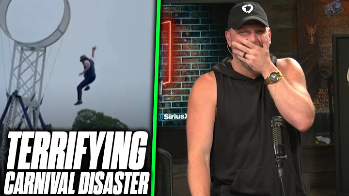 Pat McAfee Reacts To INSANE Video Of Carnival Disaster