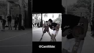 Nick briz vs prime cam wilder #basketball #hoops #streetball #threepointers