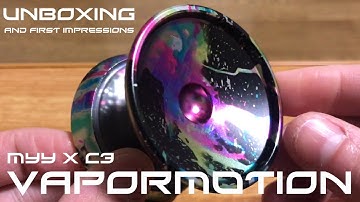 Magic Yoyo X C3yoyodesign Vapormotion Unboxing And First Impressions