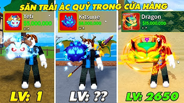 ZENO CHƠI 100 NGÀY SĂN TRÁI RỒNG TRONG CỬA HÀNG TRÁI ÁC QUỶ BLOX FRUIT PHÁ ĐẢO BLOX FRUIT UPDATE 26