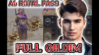 A6 ROYALE PASS 100 QILDIK😎