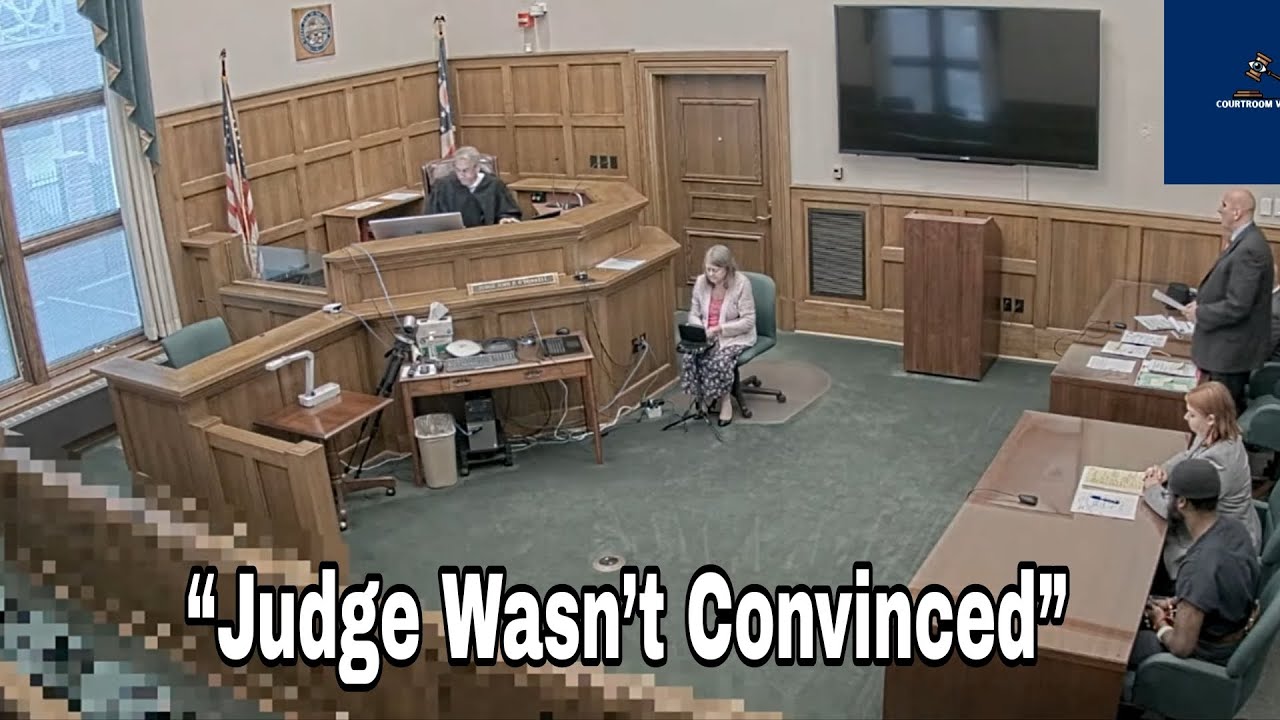 Judge Confronts Armed Defendant With PTSD | Ohio Courtroom Sentencing Caught on Camera