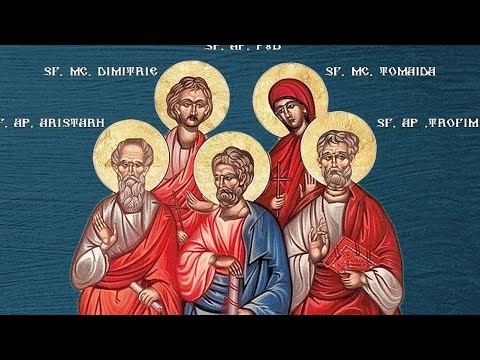 🔴 Sfânta Liturghie - Sfinții Apostoli Aristarh, Pad și Trofim; Sf. Mc. Crescent #15aprilie