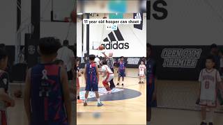 11 year old hooper can shoot 👀💦 #nba #basketball #ballislife #hooping
