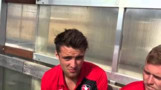 Dillon Phillips is interviewed by Jack Munns, Jack Barthram and Joe Hanks