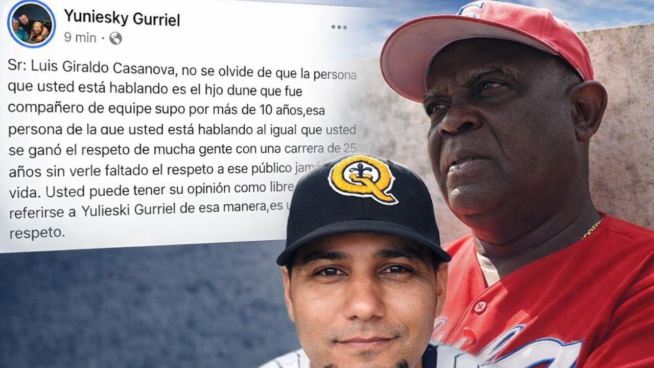 🔥 BOMBAZO: Lazo habla claro y Yuniesky Gurriel le sale al paso a Casanova