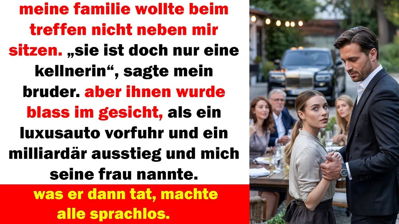 sie nannten mich „nur eine kellnerin“ – bis ein milliardär ausstieg und etwas unglaubliches sag