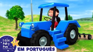 Canção do trator v2 | Canções para crianças | Little Baby Bum em Português