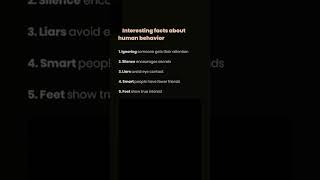 5 Interesting Facts About Human Behavior | Mind blowing nature facts