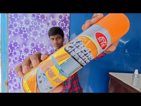 ASMR  /kitchen cleaner spray bottle TAPPING SOUNDS.
