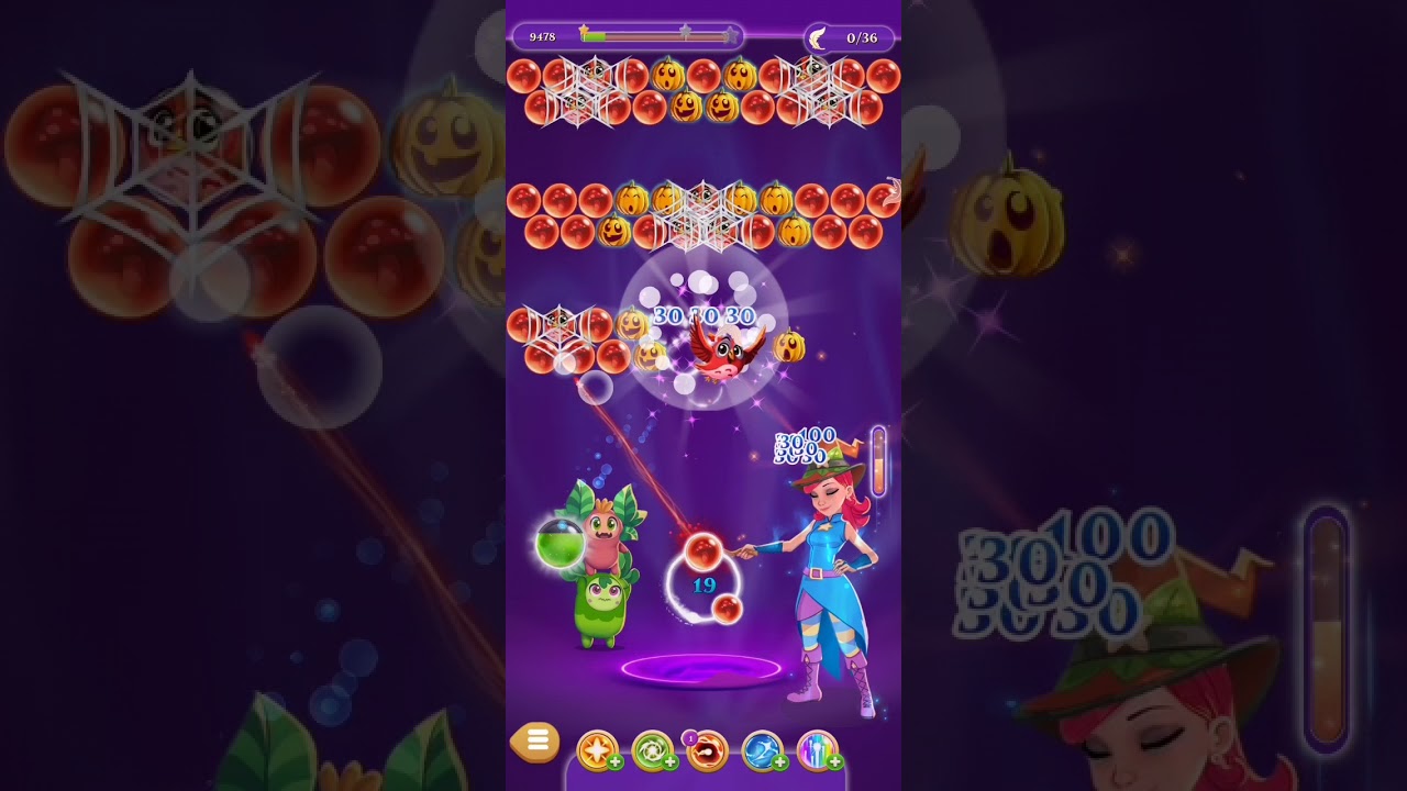 Bubble Witch Saga 3 - Level 995 