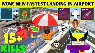 WOW!😍 NEW FASTEST LANDING IN AIRPORT - Grand Battle Royale Android gameplay #056 screenshot 5