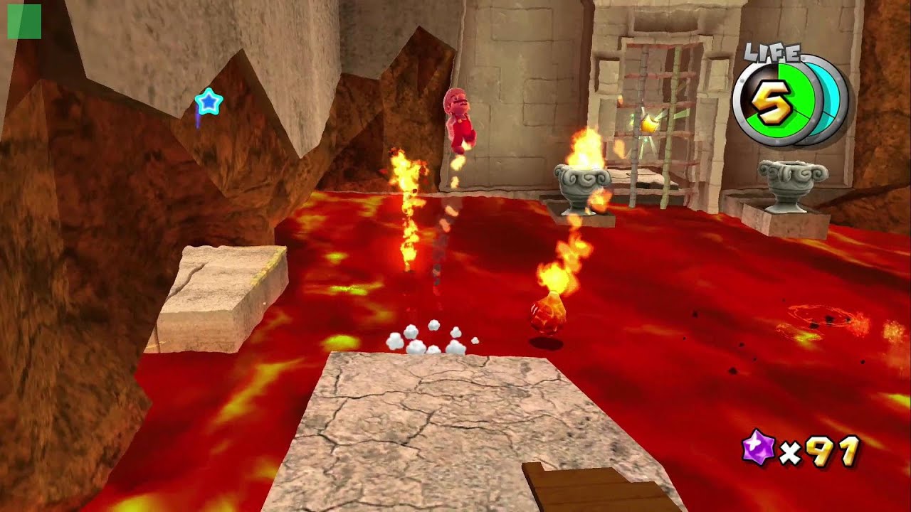 【アイスボルケーノギャラクシー】氷の国の 溶岩道 攻略【スイッチ版 スーパーマリオギャラクシー スーパーマリオ 3Dコレクション】