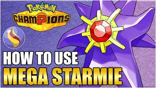 Best Mega Starmie Moveset Guide - How To Use Mega Starmie Competitive VGC Pokemon Champions