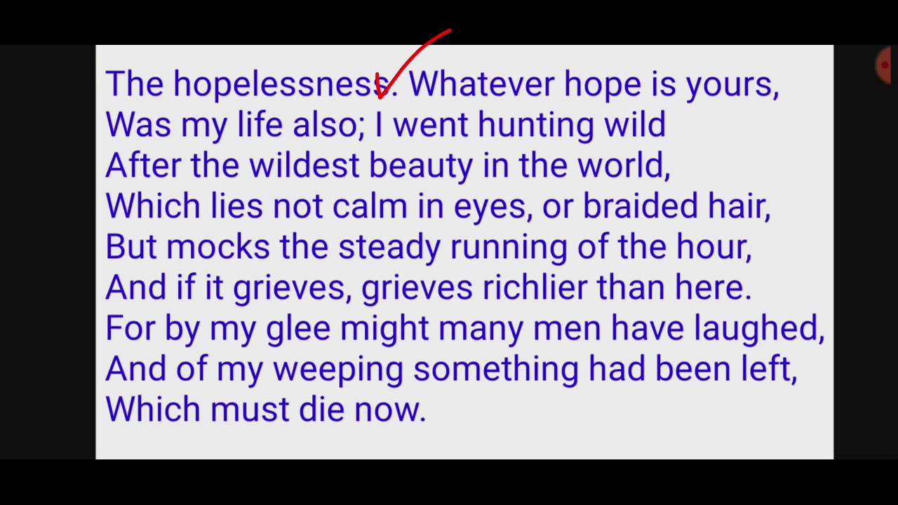 "Strange Meeting" - by Wilfred Owen | Easiest in depth analysis | part-1| 