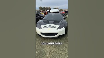 The COOLEST 2011 Lotus Evora! MARLBORO + LOTUS! #fccs #barrettjackson #carlover #super