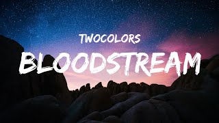 Video thumbnail of "twocolors - Bloodstream (Lyrics)"