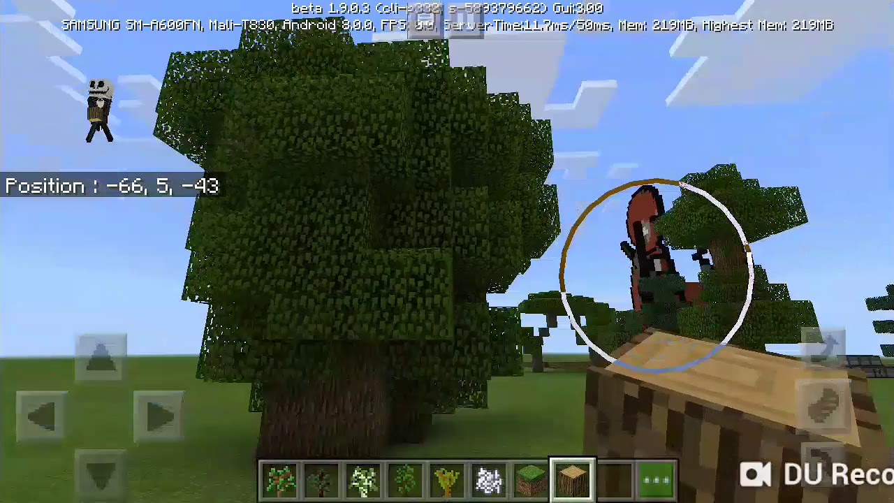 Minecraft tuto faire pousser un arbre rapidement + passage secret - YouTube