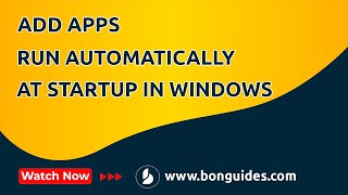 how to add apps to run automatically at startup in windows 10, add programs to startup in windows 10