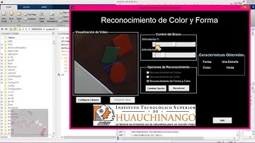 Reconocimiento de forma y color (MatLab-Arduino)