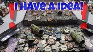 Great Day Playing at the High Risk Coin Pusher! I Win Big! | Joshua Bartley