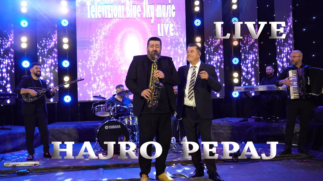 HAJRO  PEPAJ -GEZIM KADRIA & B 13 -  LIVE (Official Video 4K) (POPTPURI SHKODRANE)