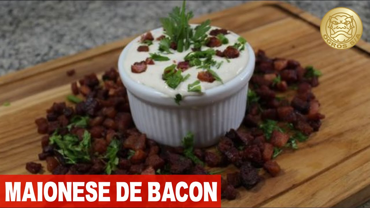 Molho baconese: confira essa receita simples de maionese de bacon