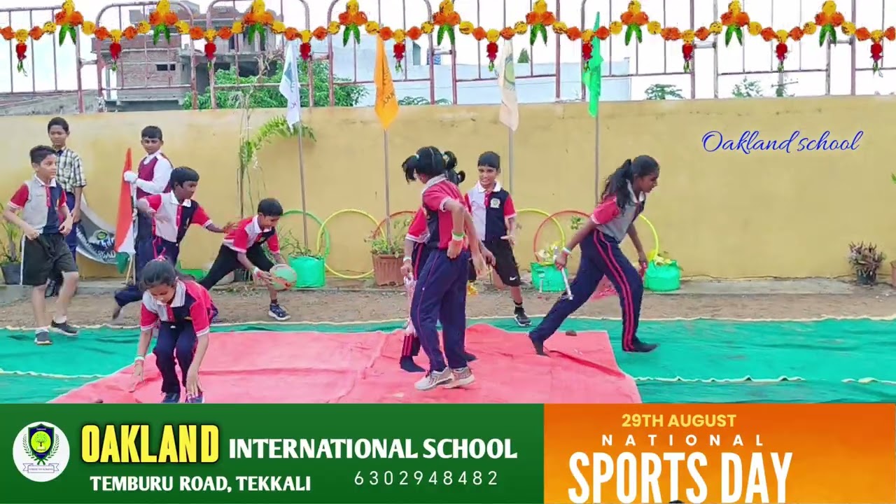 Sports Activity Dance Performance || Oakland international school  || Sports Day celebrations 2015