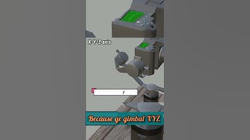 How Camera Gimbal Works | 3d Animation | #shorts #facts