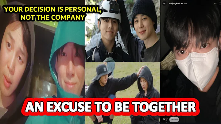 THE GREAT EXCUSE 🤭 Jungkook uses a show to give his heart to Jimin 💍