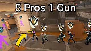 5 Pros 1 Gun