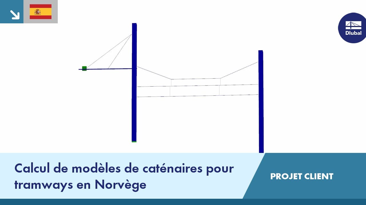 ES CP 001222  Calcul de modles de catnaires pour tramways en Norvge