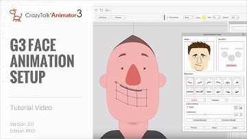CrazyTalk Animator 3 Tutorial - G3 Face Animation Setup