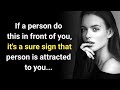 Sure sign that person is attracted to you amazing psychology facts