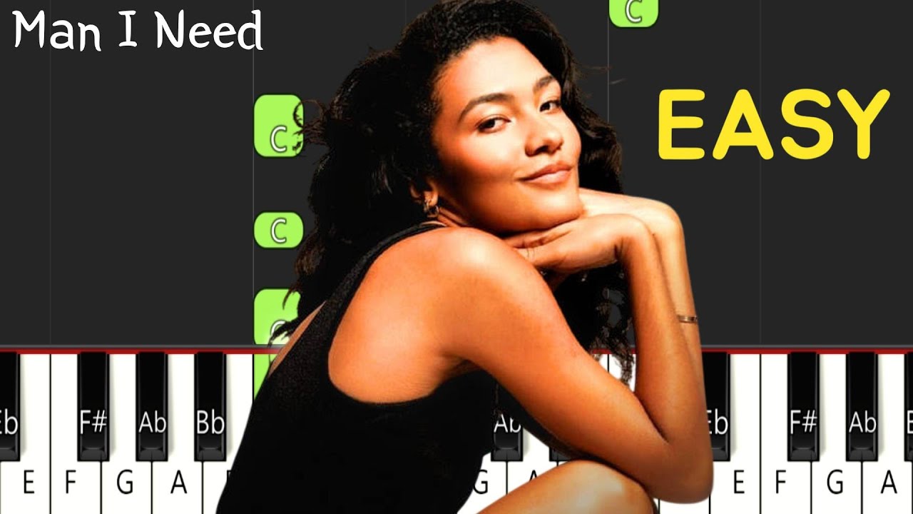 Olivia Dean - Man I Need | EASY Piano Tutorial