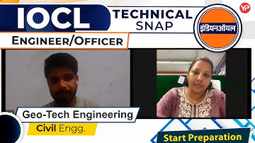 Geo-Technical Engineering Technical Snap for IOCL Interview |Civil Engg.|Start Interview Preparation
