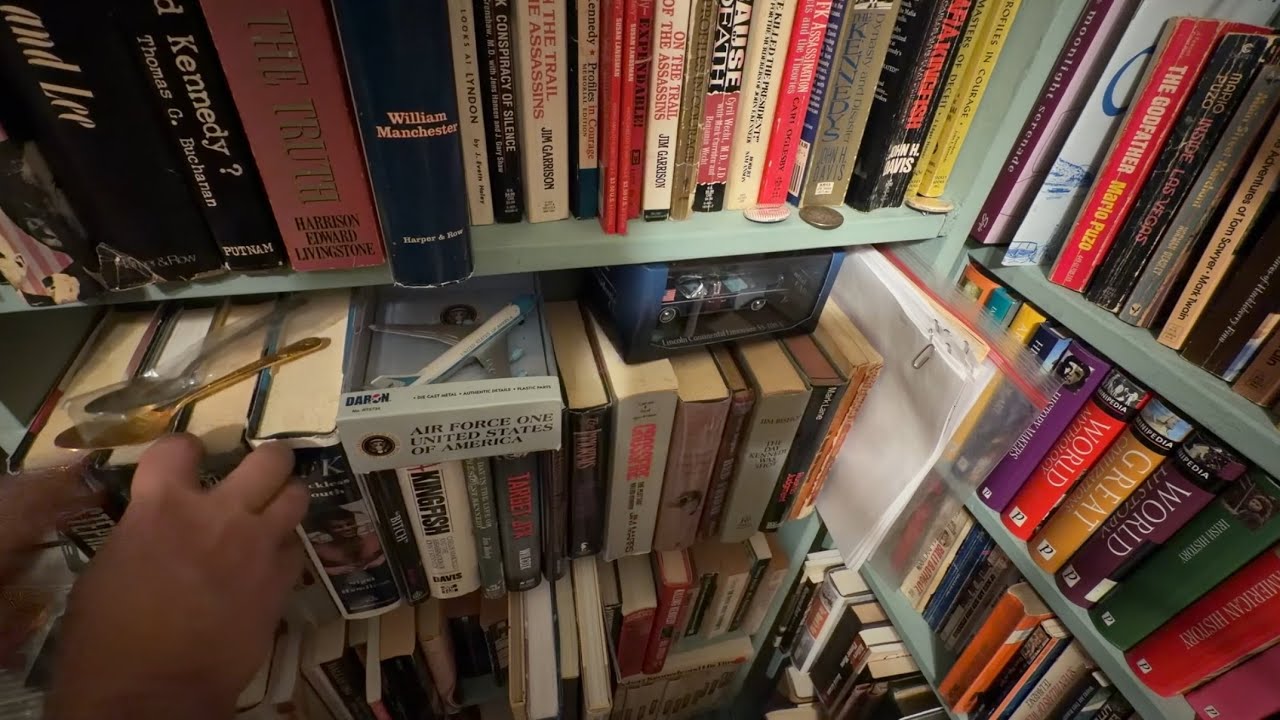 Unintentional ASMR: JFK Book Collection Update 