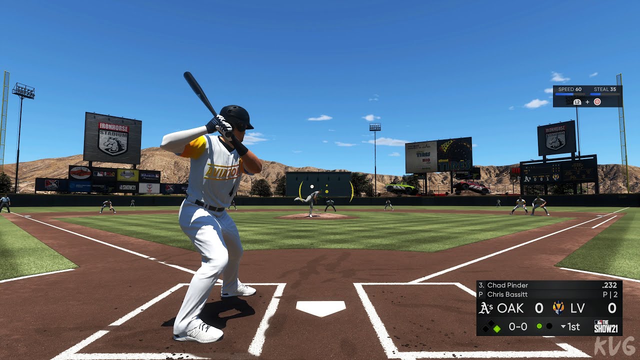 MLB The Show 21 Oakland Athletics vs Las Vegas Aviators Gameplay