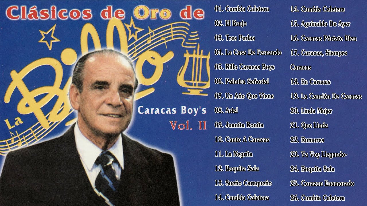 BILLOS CARACAS BOY - SUS 30 GRANDES EXITOS- BILLOS CARACAS BOY CUMBIA ...