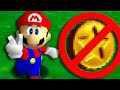 Beating Mario 64 But I Can't Touch Coins