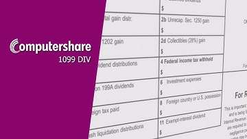 Understanding Form 1099-DIV