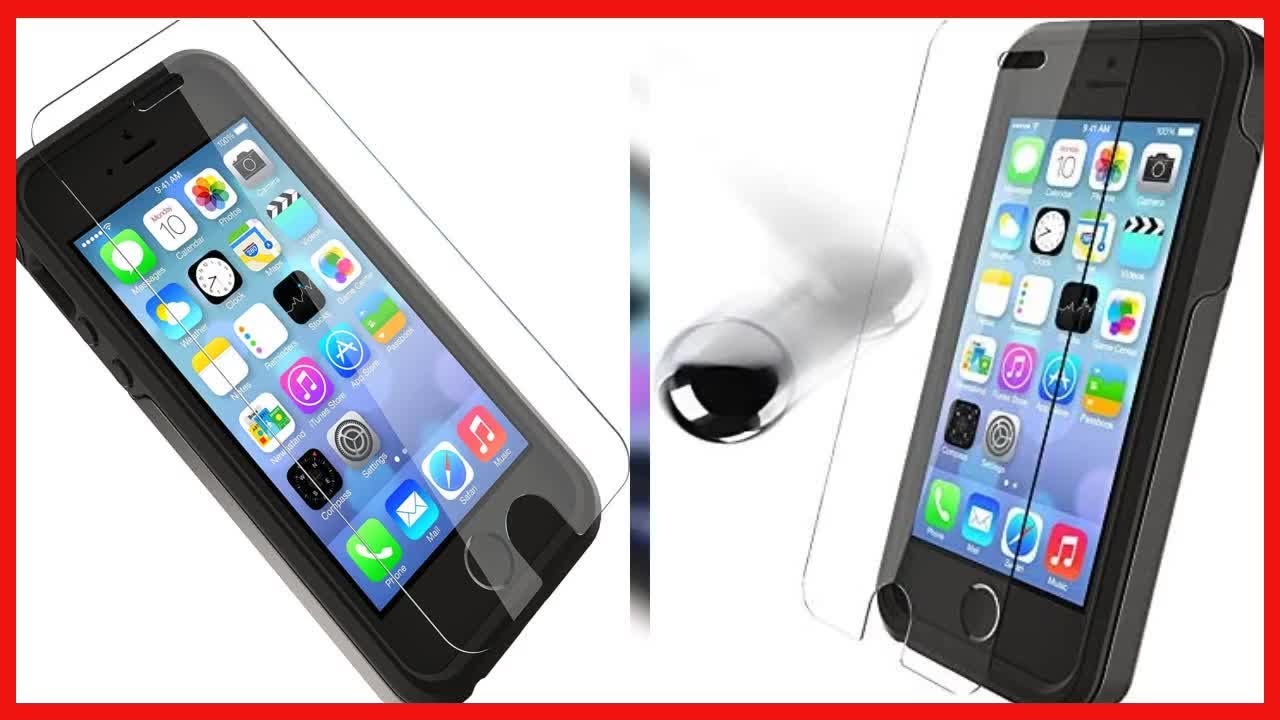 OTTERBOX ALPHA GLASS SERIES Screen Protector for iPhone 5/5s/5c/SE - Retail Packaging - CLEAR