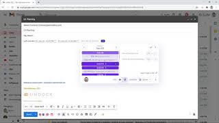 Undock Overview - Scheduling Window