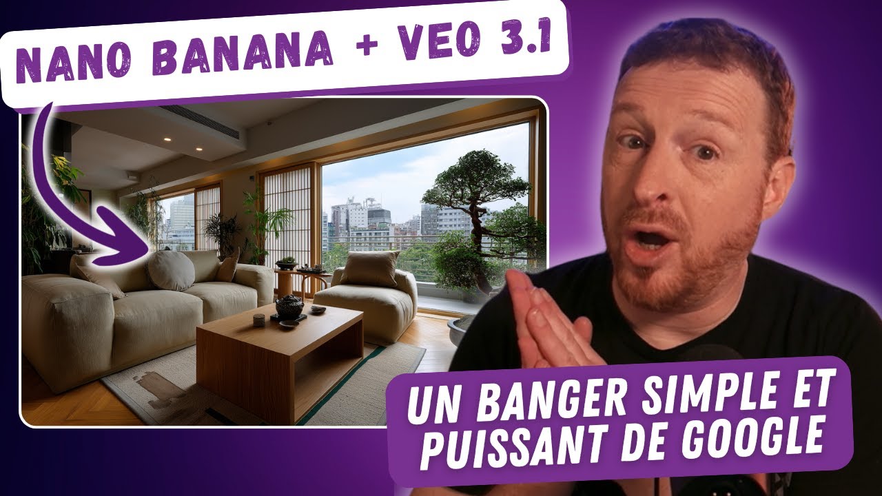 Révolution créative : donnez vie à vos images avec la magie de Nano Banana et Veo 3.1 !