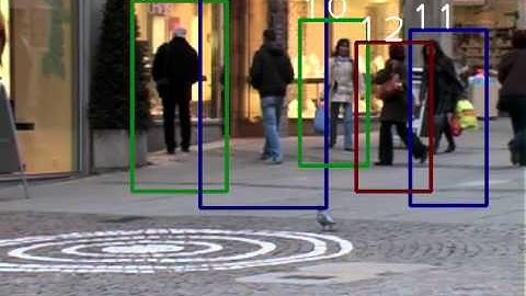 Real-time person tracking benchmark - TUD-Stadtmitte