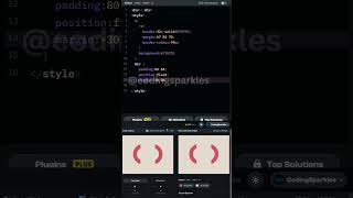 CSS Battle Daily Targets Solution: August 25, 2024 #html #css #coding #shortsfeed