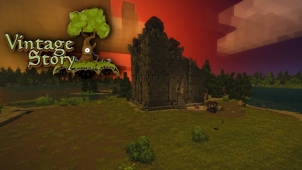 Construction Begins on the Human Settlement | VINTAGE STORY VOD #9