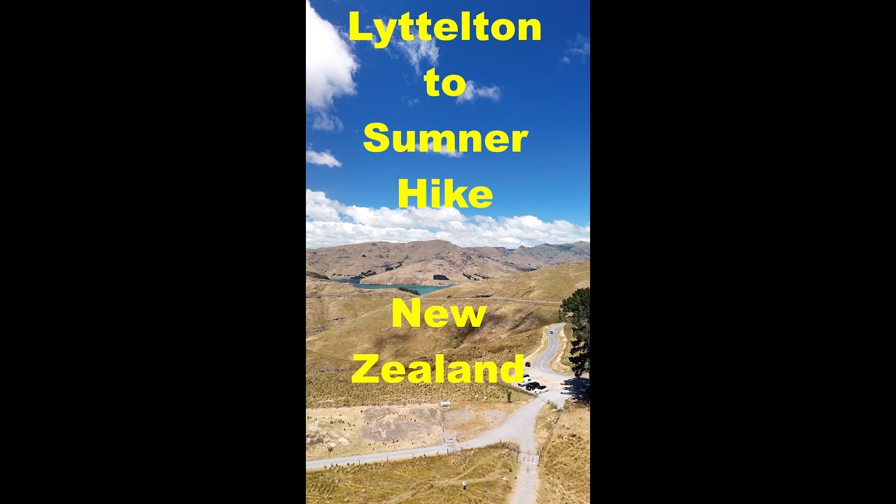 Summer hike Lyttelton to Sumner