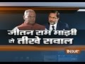 Exclusive Interview: Ajit Anjum Grills Bihar CM Jitan Ram Manjhi - India TV
