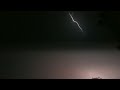 Lightning and thunder in May (not so common)